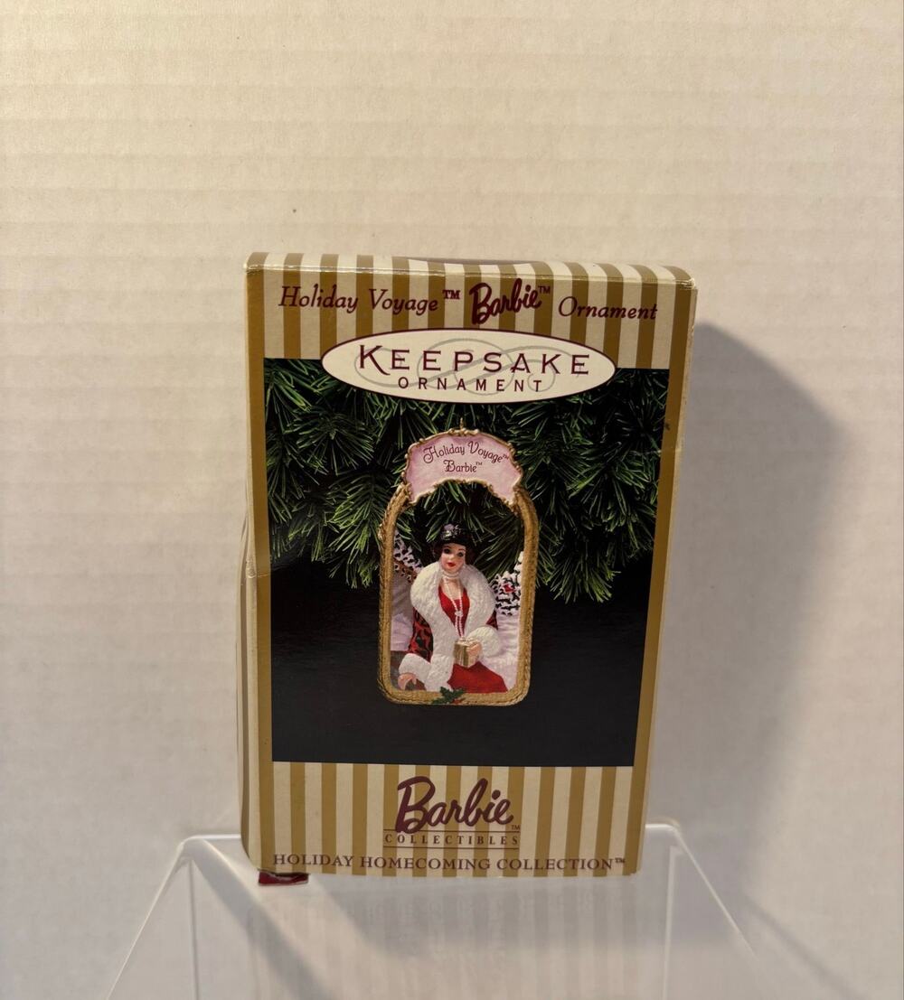 Hallmark Keepsake Ornament -Holiday Voyage Barbie Holiday